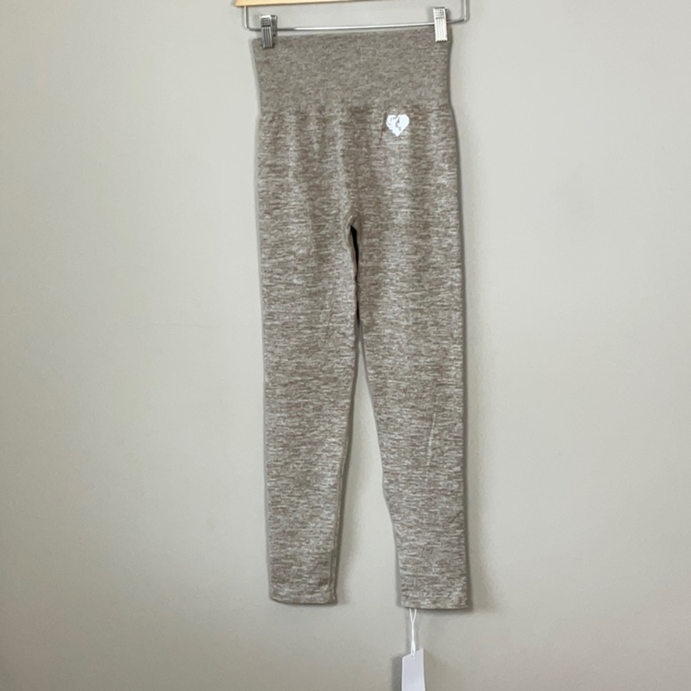 Woman’s Best Move Seamless Leggings Brown Grey Marl